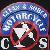 Clean and Sober Motorcycle club logo