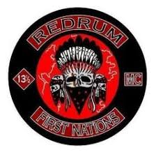 Redrum motorcycle club logo
